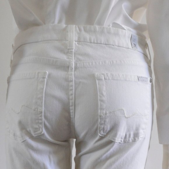 7 For All Mankind Low Rise Straight Leg - Picture 4 of 5